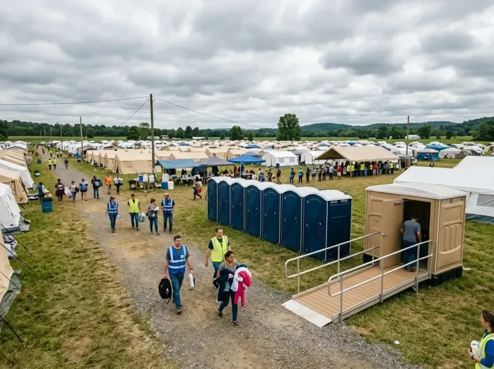 disaster-relief-camp-restrooms-010 — frequently asked questions, Dumpster & Portable Bathrooms Rental in Grove City, OH